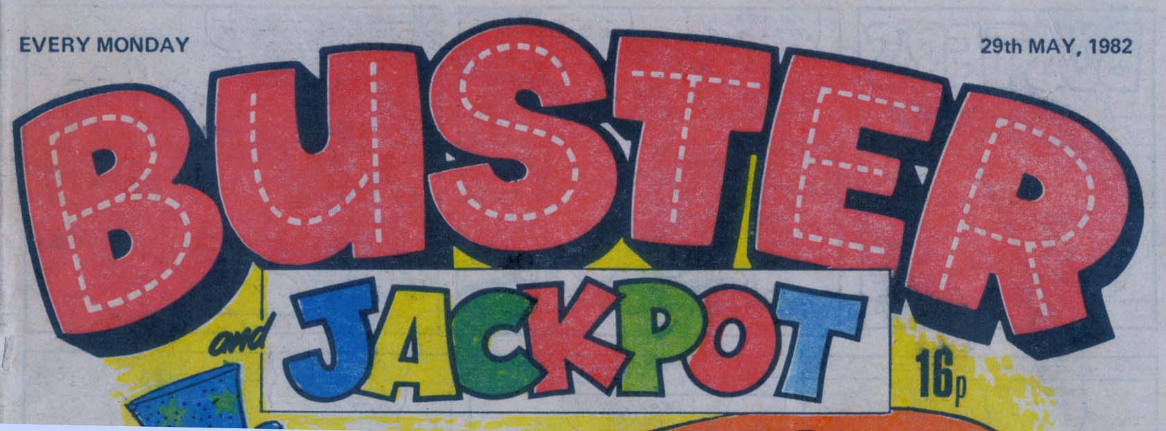 Buster 29th May 1982 header