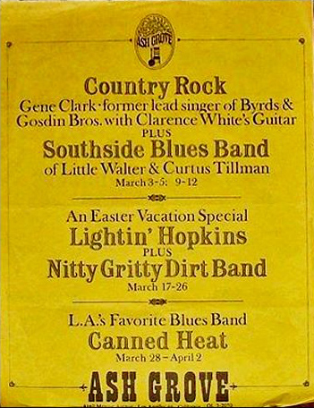 Canned Heat Ash Grove March / April 1967