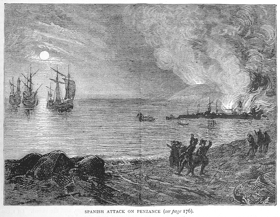 Spanish attack on Penzance 1595