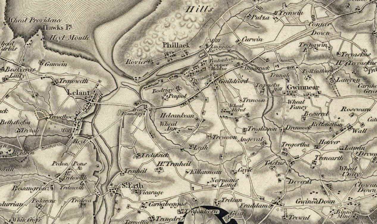 Hayle map 1809
