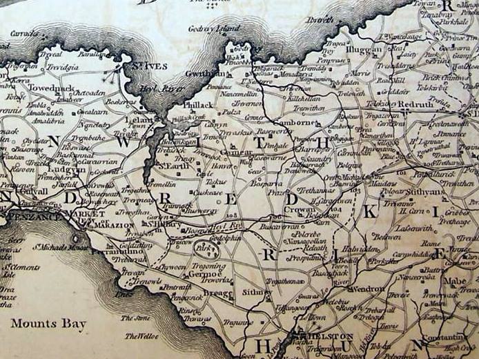 Hayle map 1789