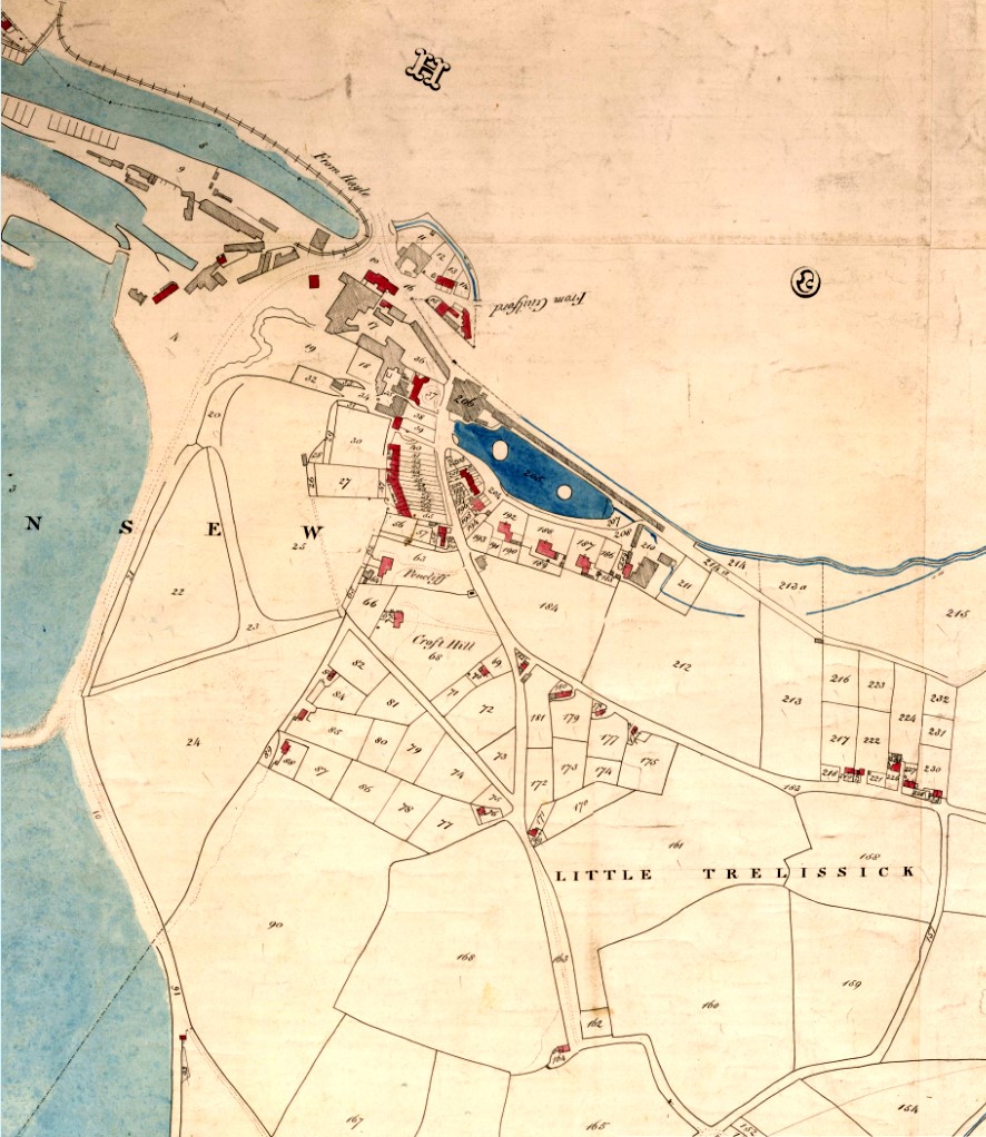 Hayle Tithe map 1841