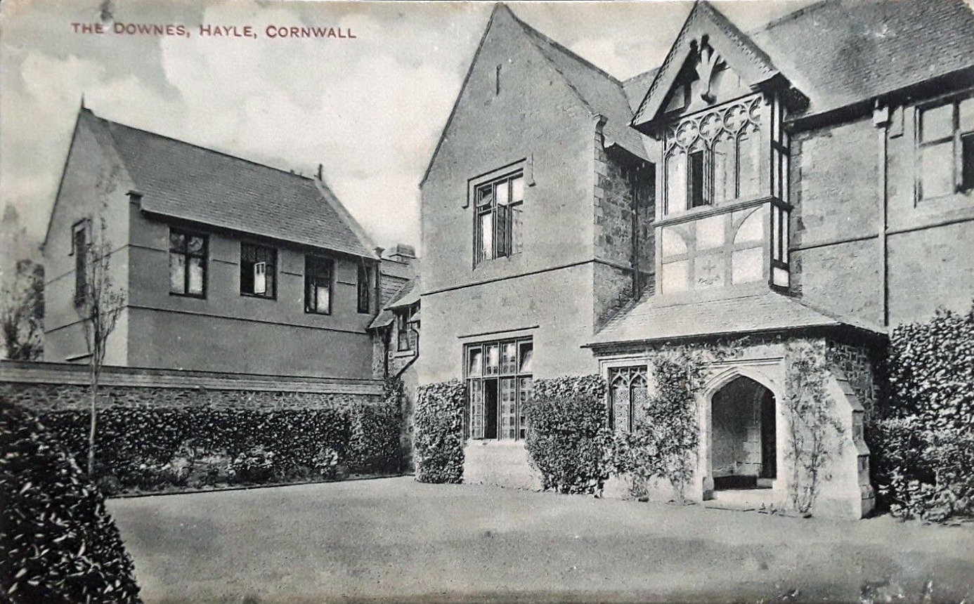 The Downes, Hayle - postcard