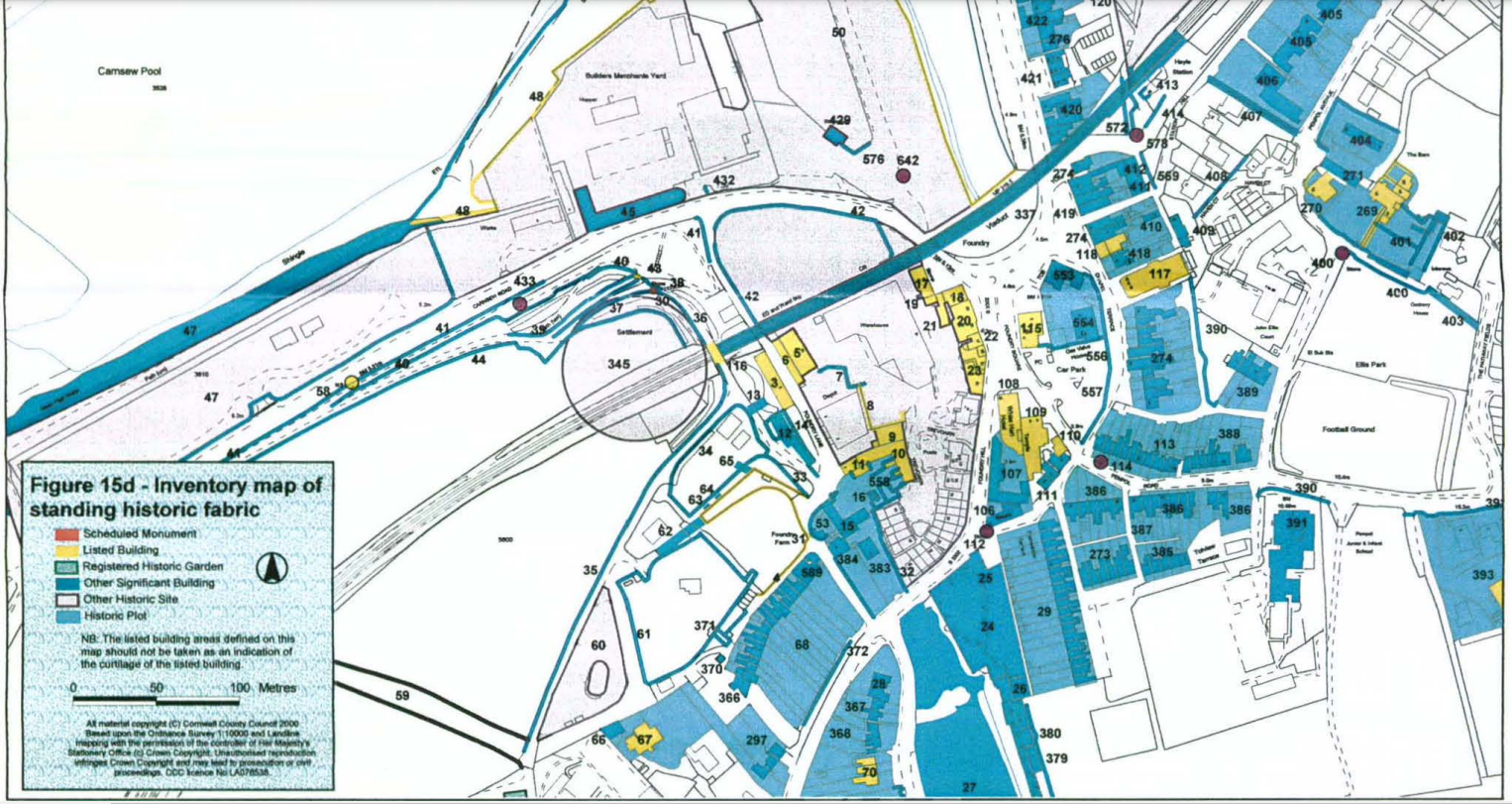Hayle Historical Assessment Inventory - being part of 'Fig 15d'
