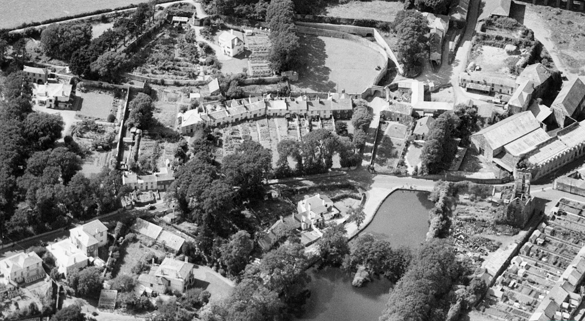 aerial photo Hayle 1950