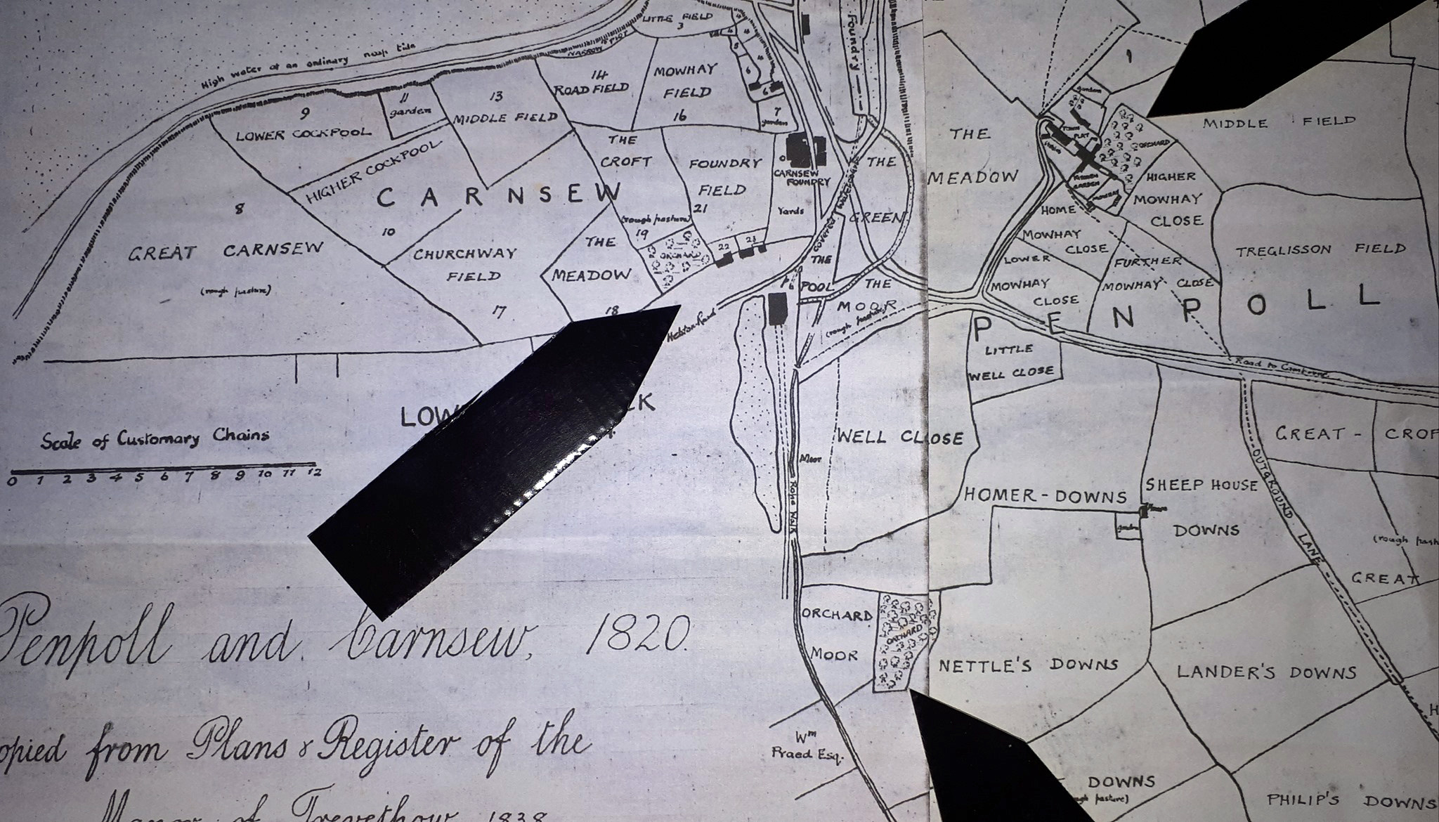 Hayle map 1820