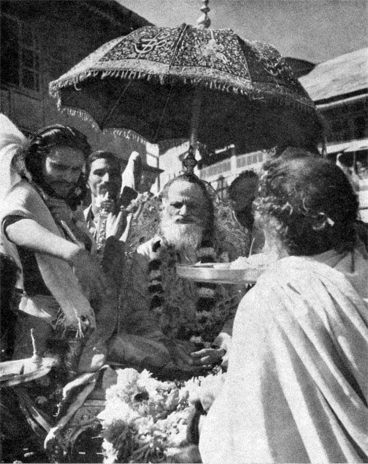 Shankaracharya Swami Brahmanand Saraswati in Mussoorie 23rd September 1952