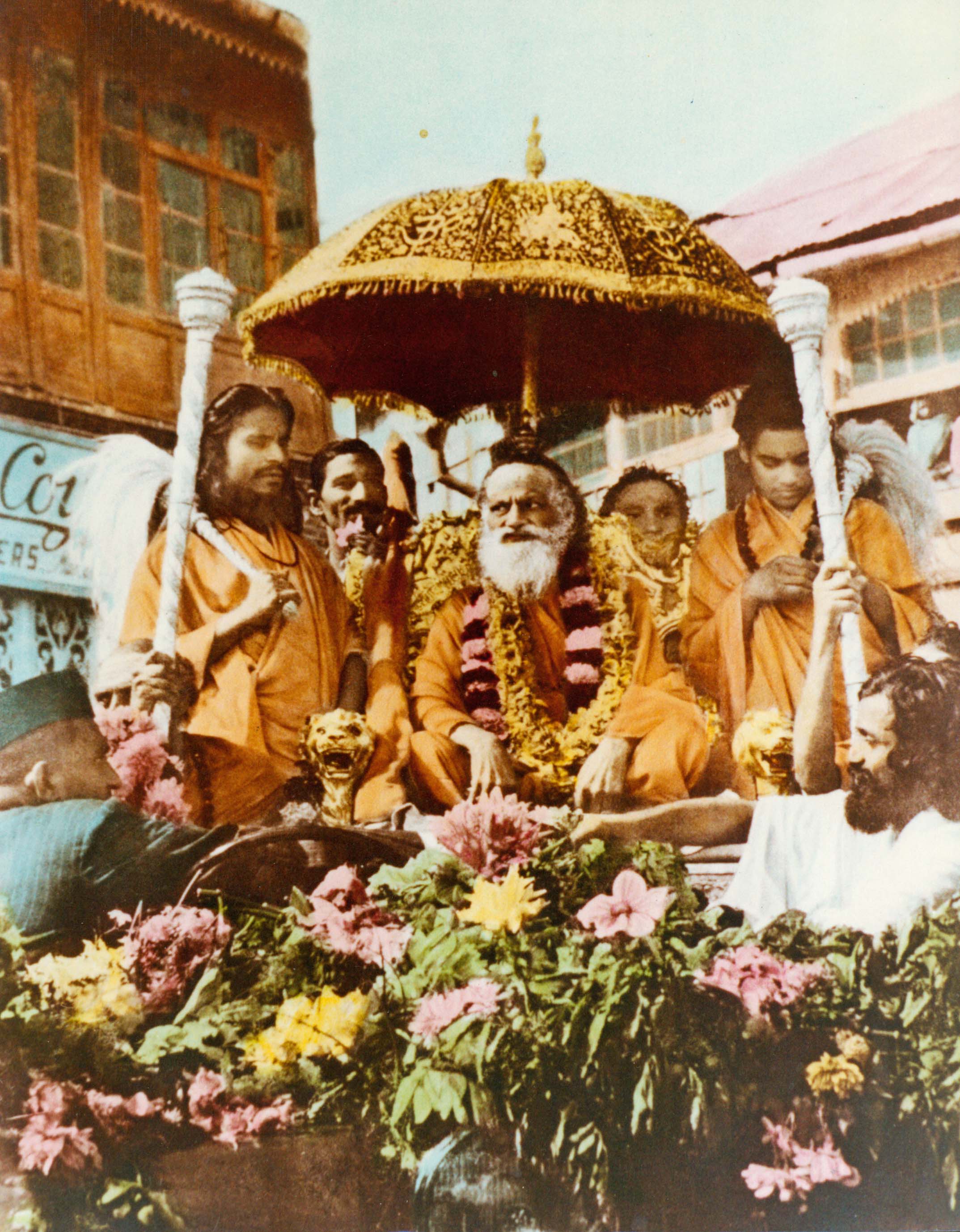 Shankaracharya Swami Brahmanand Saraswati in Mussoorie 23rd September 1952