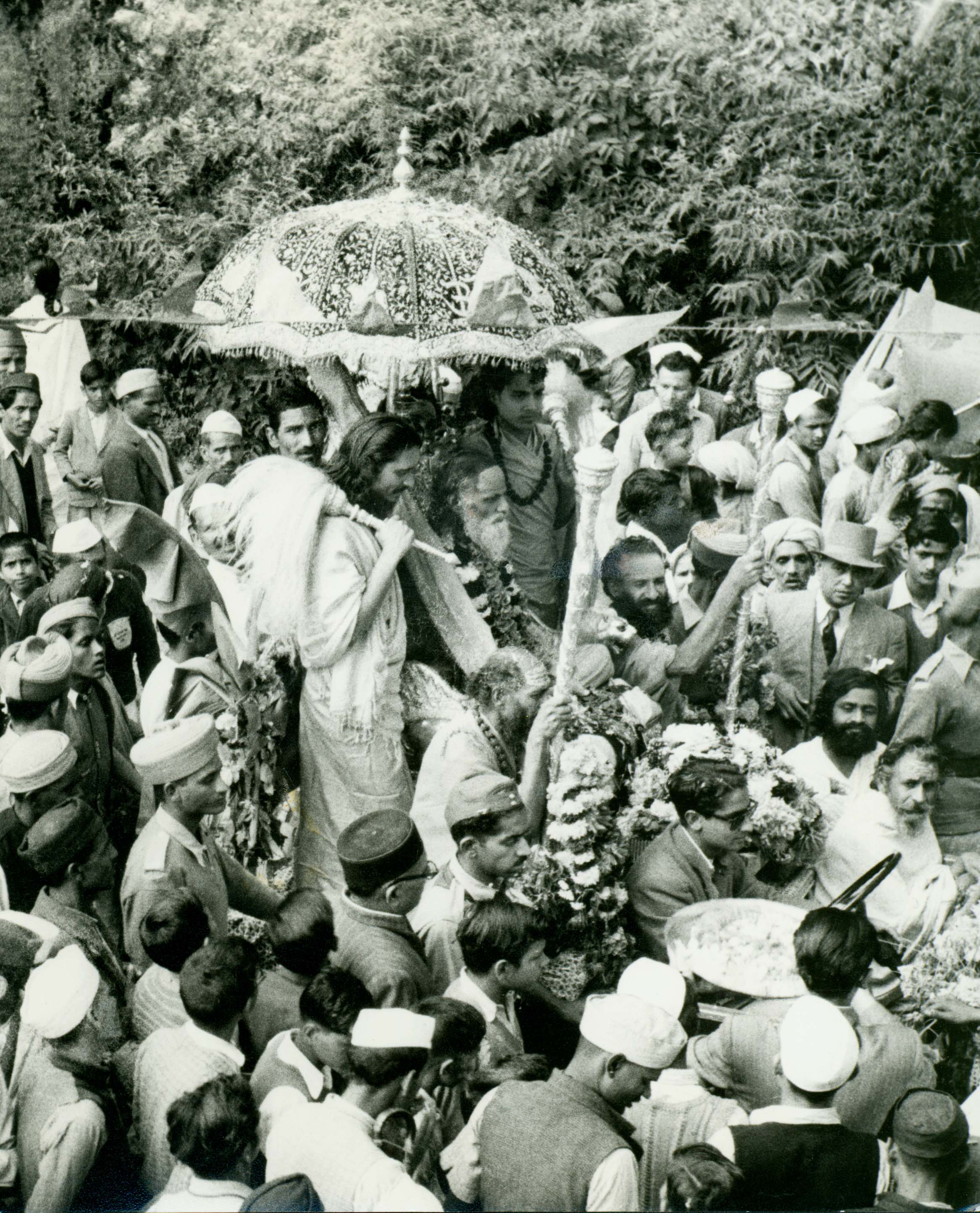 Shankaracharya Swami Brahmanand Saraswati in Mussoorie 23rd September 1952