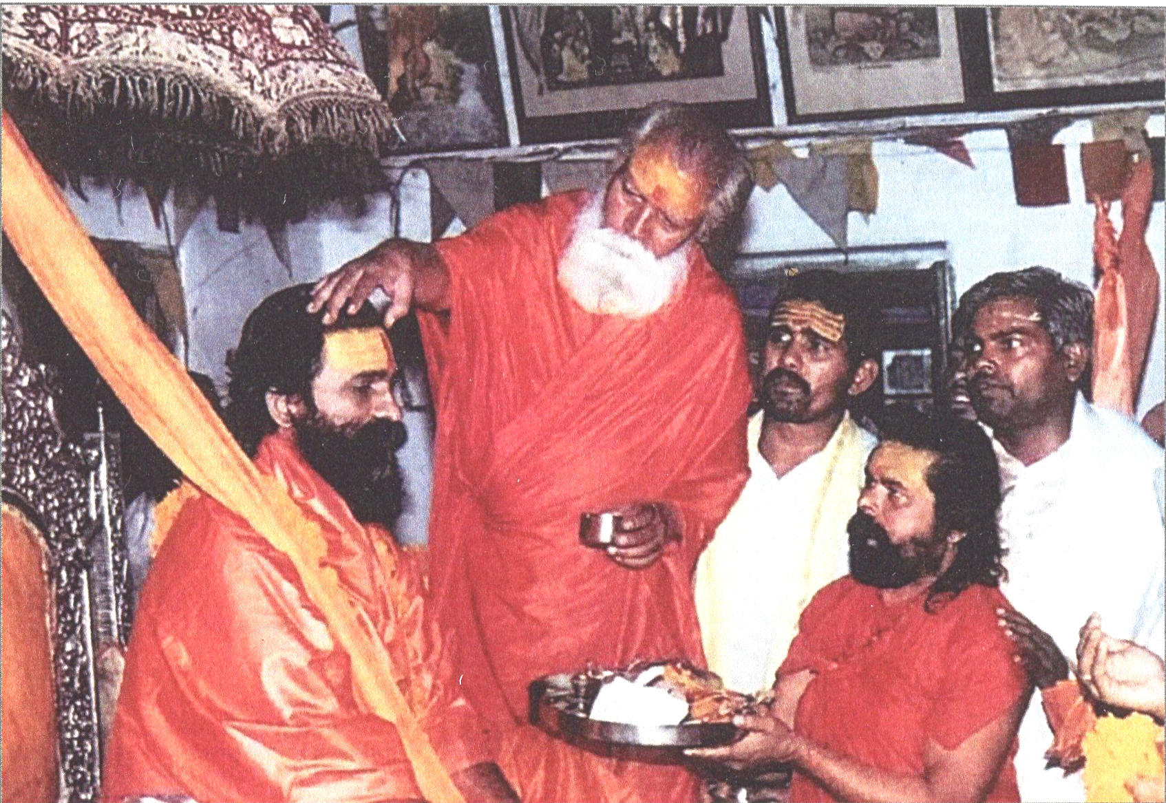 Dandi Swami Vasudevanand Saraswati - being anointed as Shankaracharya of Jyotirmath